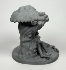 Attack of The Mushroom People Mushroom Monster and Ukulele Girl Paintable Toy