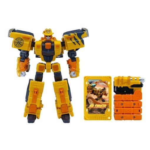 Metal Cardbot S Season2 Glober Transforming Robot Toy Figure 2025
