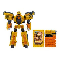 Metal Cardbot S Season2 Glober Transforming Robot Toy Figure 2025