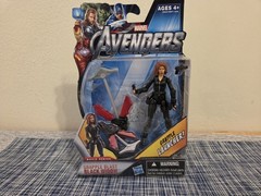 Marvel Avengers Grapple Blast Black Widow Movie Series Figure Hasbro