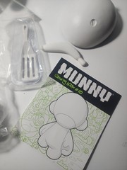 Kid Robot Munny DIY Do It Yourself White Blank Soft Vinyl Figure Art