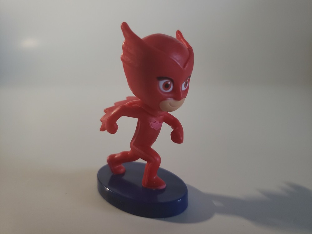 Just Play PJ Mask Owlette 2.25 in. Pose PVC Cake Topper – Mini Action Figure