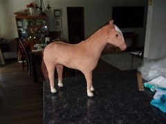 Paradise Horse – Soft Brown LARGE Articulated Horse 20″ x 22″