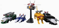 Bandai Super minipla SMP Power Rangers Liveman Live Robo & Boxer Megazord set
