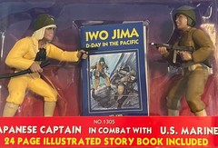American Heroes Japanese Captain in Combat w/ U.S. Marine Action Figure