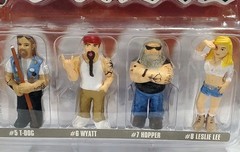 Set Of 3 Micro Icons Bikers Series 1 .All have magnetic feet 2000-2009 Original