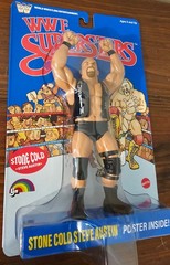 WWE LJN – “Stone Cold” Steve Austin – Action Figure BLUE CARD Mattel 2026 – NEW