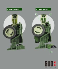 Go better studio GB-1104B upgrade kit for Legacy United Hound, in stock