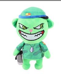 25CM HTF Happy Tree Friends Anime Happy Tree Friends Soldier Fliqpy Plush Toys