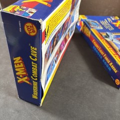 (2) X-MEN DANGER ROOM PLAYSETS WOLVERINE CYCLOPS TOY BIZ VINTAGE NEW SEALED OPEN