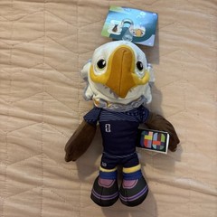 Jazwares FIFA® World Cup 2026 USA 8” Plush Official Clutch™ Bald Eagle NWT