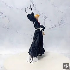 21cm Bleach Anime Figure Kurosaki Ichigo PVC Model Collection Toy Gifts
