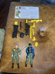 Vtg Go Joe Big Bear Beachhead Action Figures