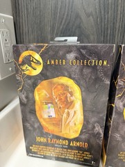 Mattel Jurassic Park Amber Collection 6″ John Hammond,John Raymond,Dr Ian Lot