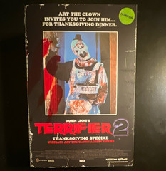 NECA Terrifier 2 Ultimate Action Figure Art the Clown Thanksgiving w/accessories