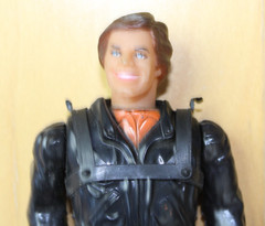 Galoob The A-Team LT Templeton Peck Face Man Posable Action Figure 1983 LOOSE