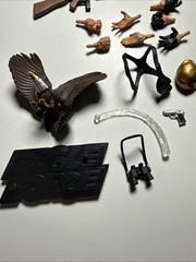 BBTS Eagle Force Captain Eagle 1/18 Action Figure Accessories Lot