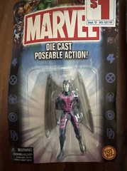 Lot 6 2002 Toy Biz Marvel Die Cast Metal Figures Sealed Action Figures