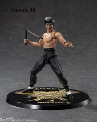 Bandai S.H.Figuarts Bruce Lee Figure LEGACY 50th Anniversary Ver. & Weapon Parts
