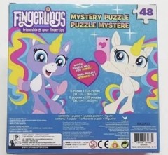 FingerLings Unicorn Surprise 48pc Puzzle Box with Unicorn Figure