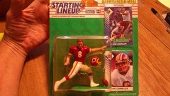 1993 Starting Lineup NFL Chip Lohmiller #BLK SH