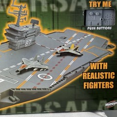 EXCITE UNIVERSAL U.S. Aircraft Carrier 30 In USS Constitution CVN-87 Battery