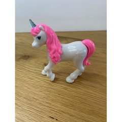 Unbranded Unicorn Pegasus Pony Figure Plush Lot Kids OS Multicolor Good 5pc Set