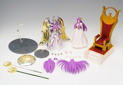 Saint Seiya Myth Cloth EX Goddess Athena and Saori Kido Action Figure Set Zodiac