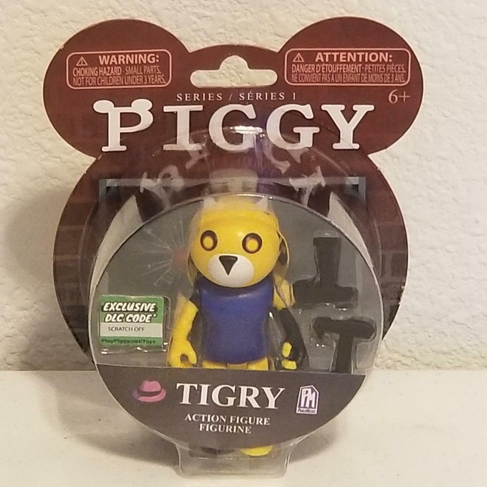 Piggy Tigry Action Figure 3.5″ Series 1 Includes Dlc CODE Toy Game 2020 NIP