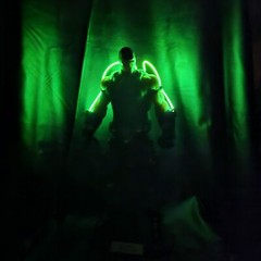 Custom 1/6 13.5″ Tall With Led Tank Vengeance of BANE Knightfall Batman hot Toy