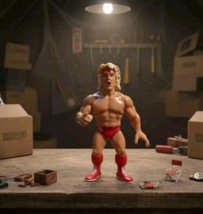 Wrestling’s Heels and Faces Retro Action Figure Ric Flair Nature Boy Bloody