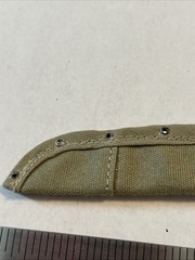 1/6 Scale Early USMC Vietnam War Plastic M42 Machete w/ Cloth Midland Sheath Nam
