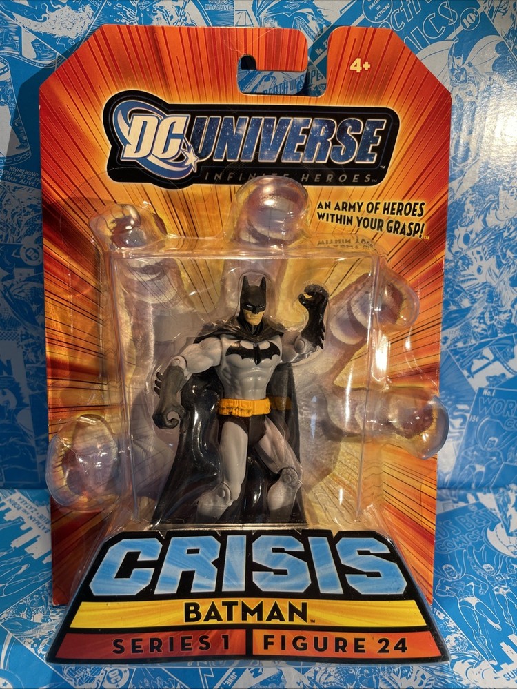 DC Universe Crisis BATMAN Series 1 Figure 24 2008 Mattel NEW Sealed MOC