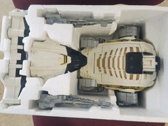 Power Rangers In Space Silver Titanus Carrier Zord with Damaged Box (As-Is)