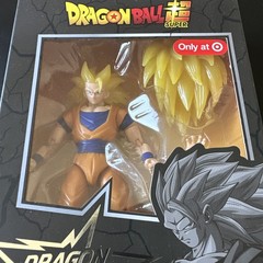 Dragon Stars Series Dragon Ball Z SUPER SAIYAN 3 GOKU DBS Target Exclusive New