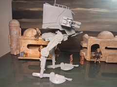 STAT WARS, VINTAGE COLLECTION, 3.75″ CUSTOM AT-ST WALKER