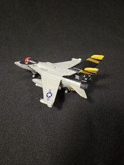 Disney Pixar Planes Bravo Diecast Jet VF-17 Mattel Number 210 Gray/Red