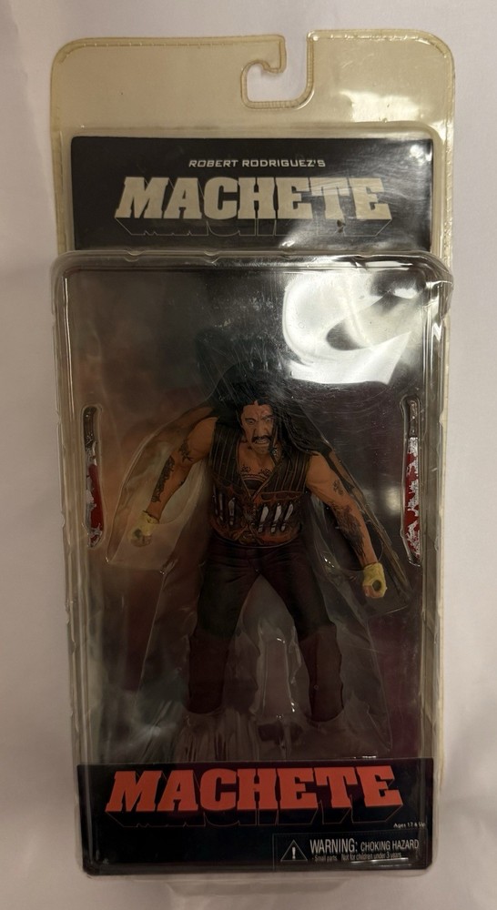 Machete Robert Rodriguez Machete Action Figure Boxed w/ Knife Accessories