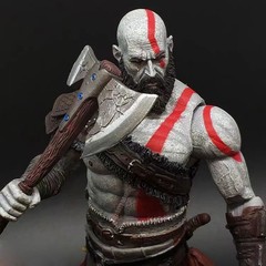 NEW God of War 2024 Kratos & Atreus – 2-Pack Ultimate Action Figures Gift