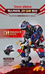 Miniforce Dinoid Warrior REX KAISER Transformer Robot Body Toy Rexkaiser 2025
