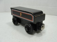 Thomas The Train Wooden Railway Donald’s Tender #9 Vintage 1996 Britt Allcroft