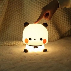 MITAO Panda Couple Bubu and Dudu Night Light Deco Art Toy Couple Gift