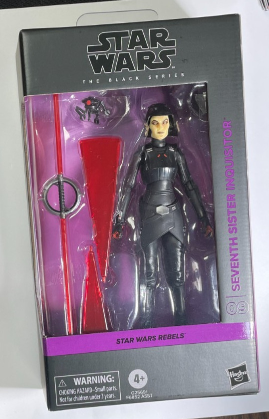 Hasbro Star Wars Black Series 6 Inch Figure Seventh Sister Inquisitor 09 Rebels