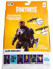 New FORTNITE The Scientist BRAWLERS 7″ ACTION FIGURE WEAPONS Jazwares, sealed