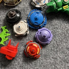 Beyblade Lot Rare Ones Inside Gold Red White Blue