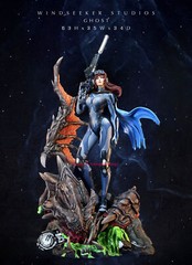 WINDSEEKER Ghost Nova Terra 1/4 Resin Statue Model GK Painted 62cm WD Presale