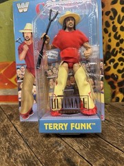 WWE ULTIMATE TERRY FUNK FIGURE WWF AWA NWA WCW ELITE LEGENDS HASBRO LJN RETRO