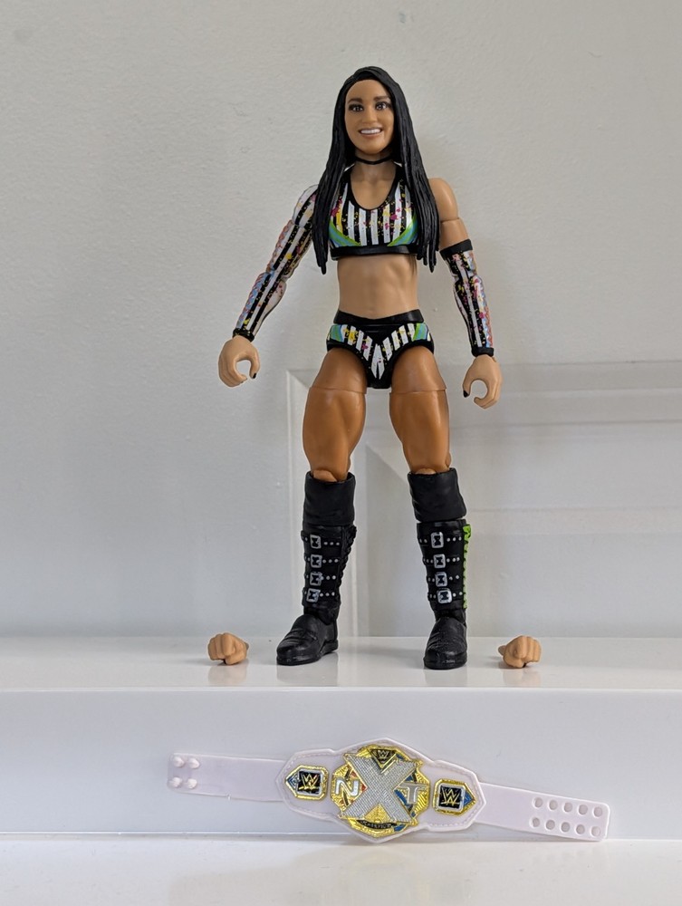 Roxanne Perez WWE Elite 106 Figure Loose Complete with NXT Women’s Title