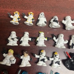STAR WARS FIGHTER PODS MICRO MINI HASBRO LOT 34 Micro Force Squinkies