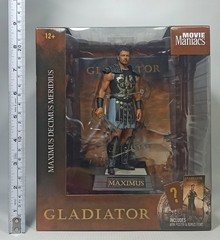 McFARLANE MOVIE MANIACS GLADIATOR MAXIMUS DECIMUS MERIDIUS LIMITED 8880 Pcs MISB